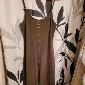 Olive green sundress